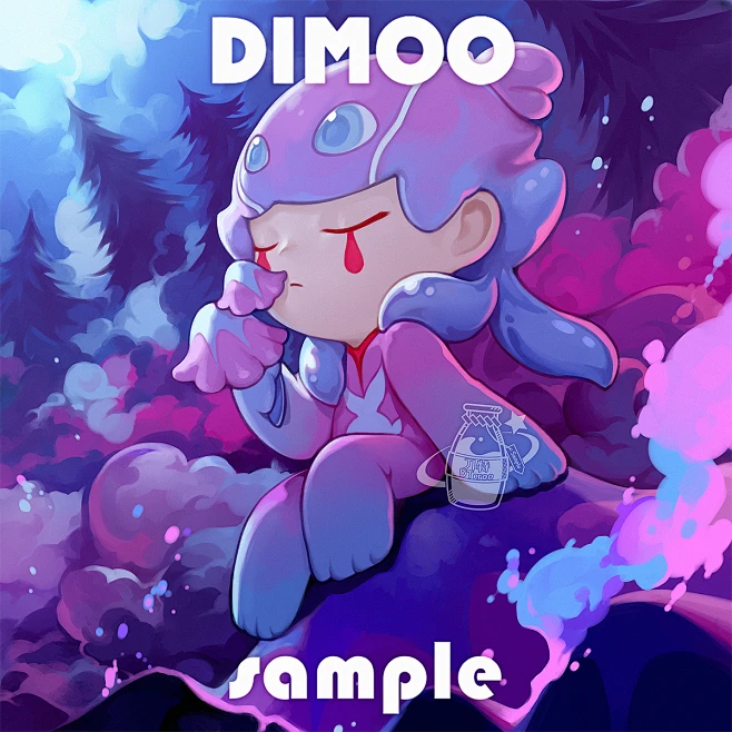 DIMOO手绘-花瓣网