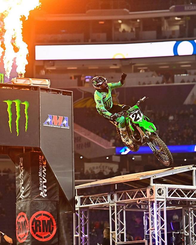 450SX main event win...