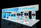 This may contain_ a trade show booth with va