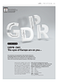 PROXIMUS • GDPR : GDPR / 5G / LoRa 3D typography for Proximus "One" Magazine #31