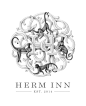 Herm Inn 庄园LOGO手绘过程 - 视觉中国设计师社区