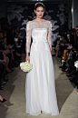 Carolina Herrera, Spring 2015 :#白色婚纱# #蕾丝婚纱# #婚纱2015# #婚纱秀#【上锦婚纱】