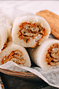 Shanghai Breakfast Rice Rolls (Ci Fan 粢饭), by thewoksoflife.com