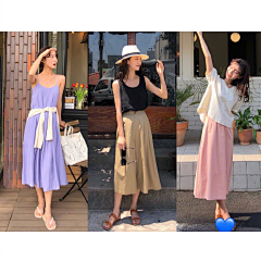 LrisBarbie采集到女装/搭配-日常搭配-夏  /