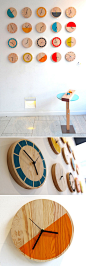 Would love to hang clocks like this each with a ... | Home ideas