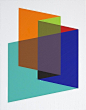 Original painting Folds 11 x 14 geometric by magnapaint on Etsy — Designspiration
