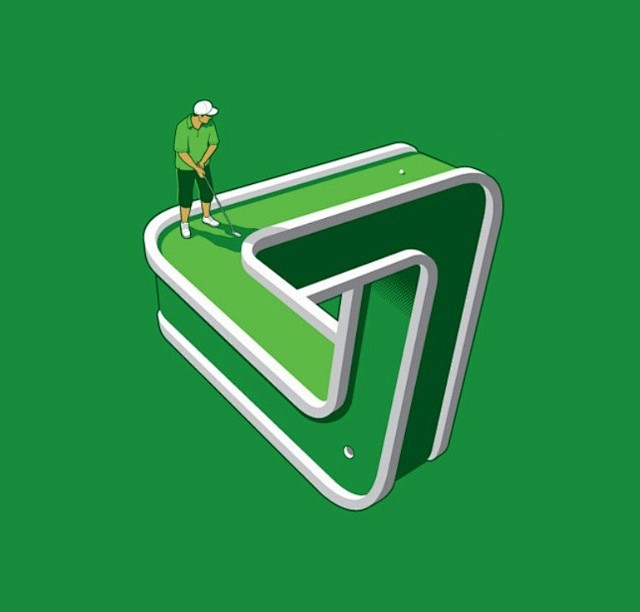 三角世界三角形矛盾空间