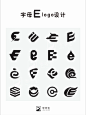 500个E字母的创意logo - 小红书