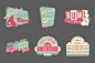 1950s Storefront - Vector Badges and Logos