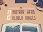 2 Vintage Hero/Header images by PixelBuddha in 50个精彩的8月出炉的免费设计资源