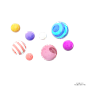 NG搜索 c4d,彩球,电商装饰,电商装饰彩球,公益宣传,渐变色,卡通,少女系,双十一,糖果色,小清新,小球,悬浮彩球