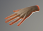 Hand study, Assel Kozyreva