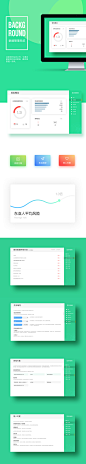 后台管理系统 UI设计 数据管理系统  医疗类产品