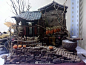 惟妙惟肖的农家小院，几位六旬老人用泥塑还原出一座座中国传统民宅，真是令人敬佩的艺术品…#设计图舍-创意##设计图舍-建筑# ​​​​
