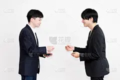商人交换名片_5158040900