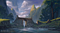 Haven - Lake Under the Mountain, Grady Frederick : New environment and finally a name for my IP!

A great beast dwells in the distant foreboding mountain, but this doesn't mean we can't enjoy exploring the surrounding rivers and forests!

https://www.inst