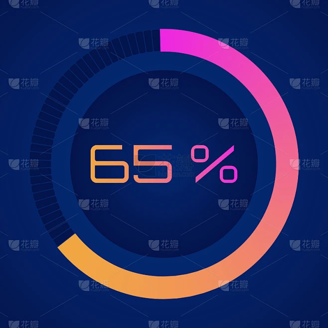 65%的图素材-花瓣网