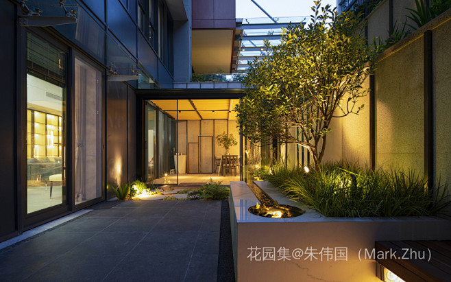 花园设计下沉式庭院《沁和园》深邃且立体 (13)