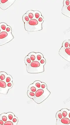 可爱猫爪平铺 元素 免抠png 设计图片 免费下载 页面网页 平面电商 创意素材