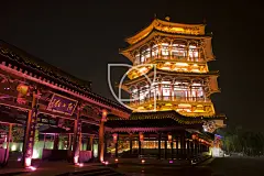 西安大唐芙蓉园夜景