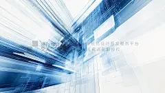 未来主义建筑线条速度感线条背景图2