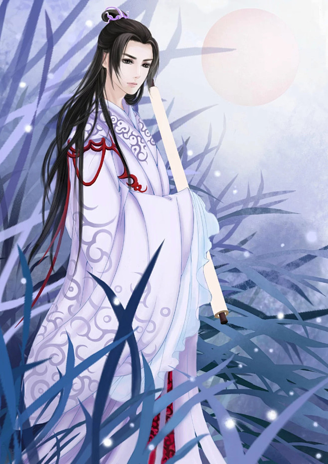 吻火瓷妖OVO@光源酱 超大的小说封面底...