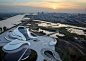 哈尔滨文化岛歌剧院 Harbin Opera House by 马岩松工作室 MAD - 灵感日报 : 近日，由MAD（马岩松工作室）设计的哈尔滨歌剧院建筑全面完工。这是MAD设计的整个哈尔滨文化岛（Harbin Cultural Island）项目中的第一个亮相的建筑，也是其中规模最大的一个。建筑由一大一小两个音乐厅以及一个偌大的公共空间组成，三个主要空间通过一个“丝带”似的建筑屋顶连接在一起……