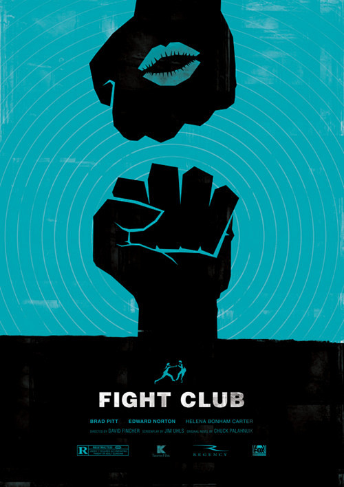 搏击俱乐部 Fight Club 海报