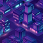 Isometric city by @walidbeno for @norde.st | dribbble.com/WalidB⠀ .⠀ Personal Account: @dsgncave⠀ Branding Inspiration: @branding.mob⠀ UI/UX Inspiration: @ui.mob⠀ .⠀ Use #gfxmob for the chance of your work being featured! ⠀ Want to say hello? email us at 