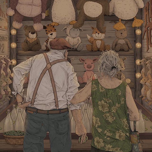插画艺术家 lakeebs

#插画# ...