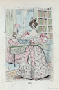 19世纪法国时装画 第五部分
服装设计/服装参考/女装/欧洲/服饰 ​​​​
