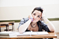 Royalty-free Image: Hard work of the student