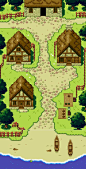 发一些老RPG的完整城镇图，供RPG MAKER使用者参考~_看图_经典jrpg吧_百度贴吧