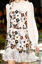 Details at the Rodarte Spring 2017 show at New York Fashion Week.: 