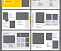 A4简洁企业宣传杂志画册装帧InDesign版式排版设计 id模版 D203