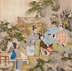 十斤黄金采集到中式家具古画