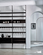 Oak and marble kitchen with island INTARSIO - CLASSICAL FUTURE by Cesar