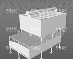 C4D模型工厂设备  - 源文件下载【酷图网】C4D模型,工厂设备,管道,仓库,工厂,工业,设备,设施,装备,装配,制造,行业,机器,大机器,工具,C4D,模型