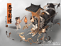 游戏原画-国内画师钟离华虫作品欣赏_CG作品_朱峰社区3D新闻