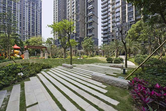 深圳中央公园高档居住区景观设计_居住社区...