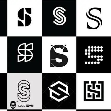 灵感采集⭐300个字母 S元素图形logo设计分享-花瓣网