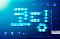 现代高科技儿童学习思考宣传三维立体空间海报背景psd素材 H1637-淘宝网