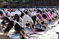 千人共聚lululemon热汗倾城心展中国瑜伽大典