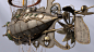 Steampunk Scavenger Airship, Peter Pohle : 3D Model of a Steampunk Airship. PBR materials created in Substance Painter.
102158 polygons, 111,009 vertices