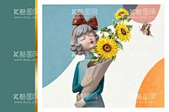 卡通少女手绘插画装饰画  - 源文件下载【酷图网】婴儿房,儿童房,卡通装饰画,时尚几何,抽象几何,简约抽象,抽象装饰画,涂鸦装饰画,简约涂鸦,时尚涂鸦,时尚色彩,时尚简约,时尚装饰画,简约装饰画,简约框画,手绘花草,小清新装饰画,小清新框画,小清新封面,