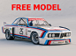 FREE Model BMW CSL 3.5 : I wanted to give my car away to see what you can do during lockdown! show me what you got. I will include the livery, Tyre wall and light textures. the rest us up to you