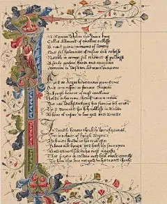 【The illuminated books of the Middle Ages】这本《中世纪装饰图案》是19世纪英国两位著名的插画家Henry Humphreys和Owen Jones合编的，主要内容是对中世纪欧洲书籍中的装饰图案与印刷版式研究，于1849年在伦敦出版。