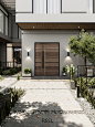 Villa Front & back yard Landscape Design