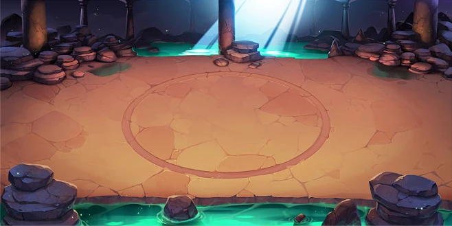 battle_background_caves-花瓣网
