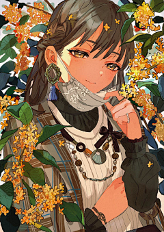 悬崖上盛开红玫瑰采集到Smith【插画】